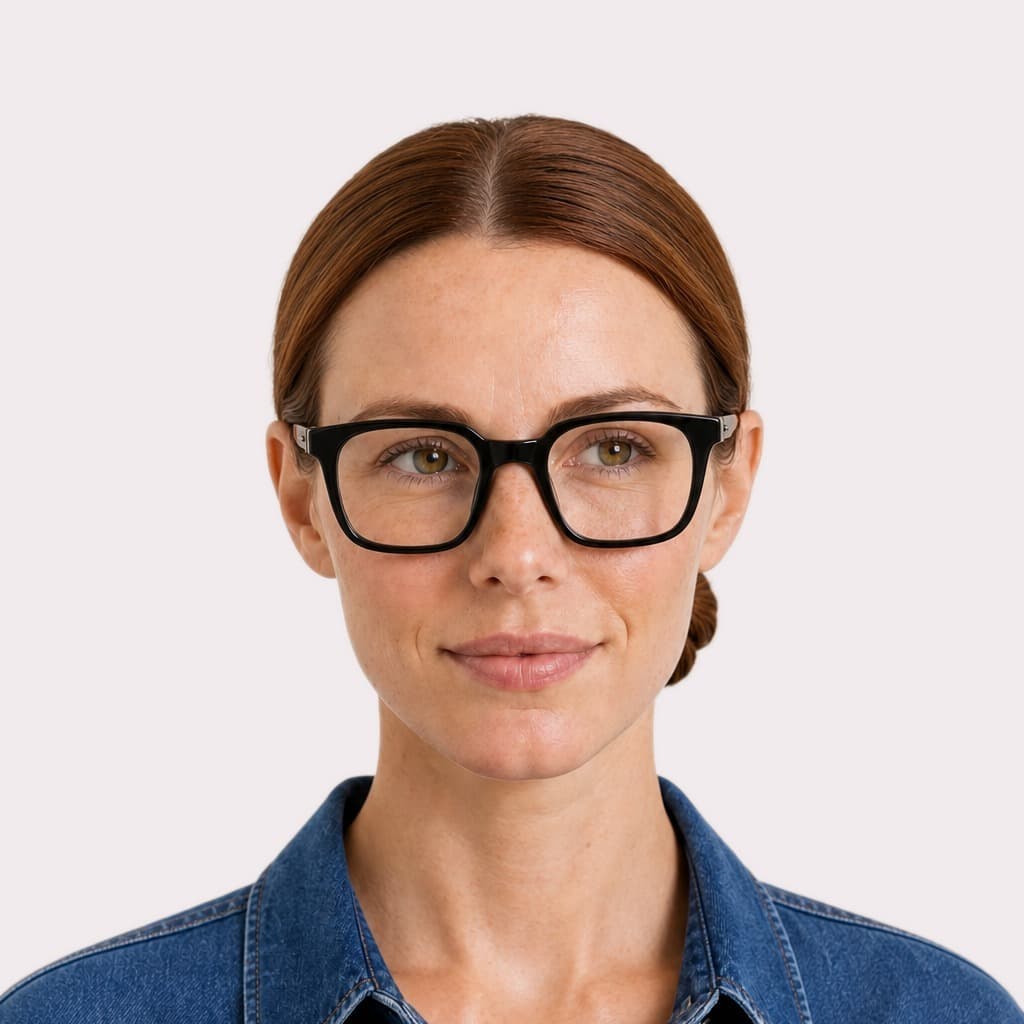 A pair of Venn Black Reading glasses