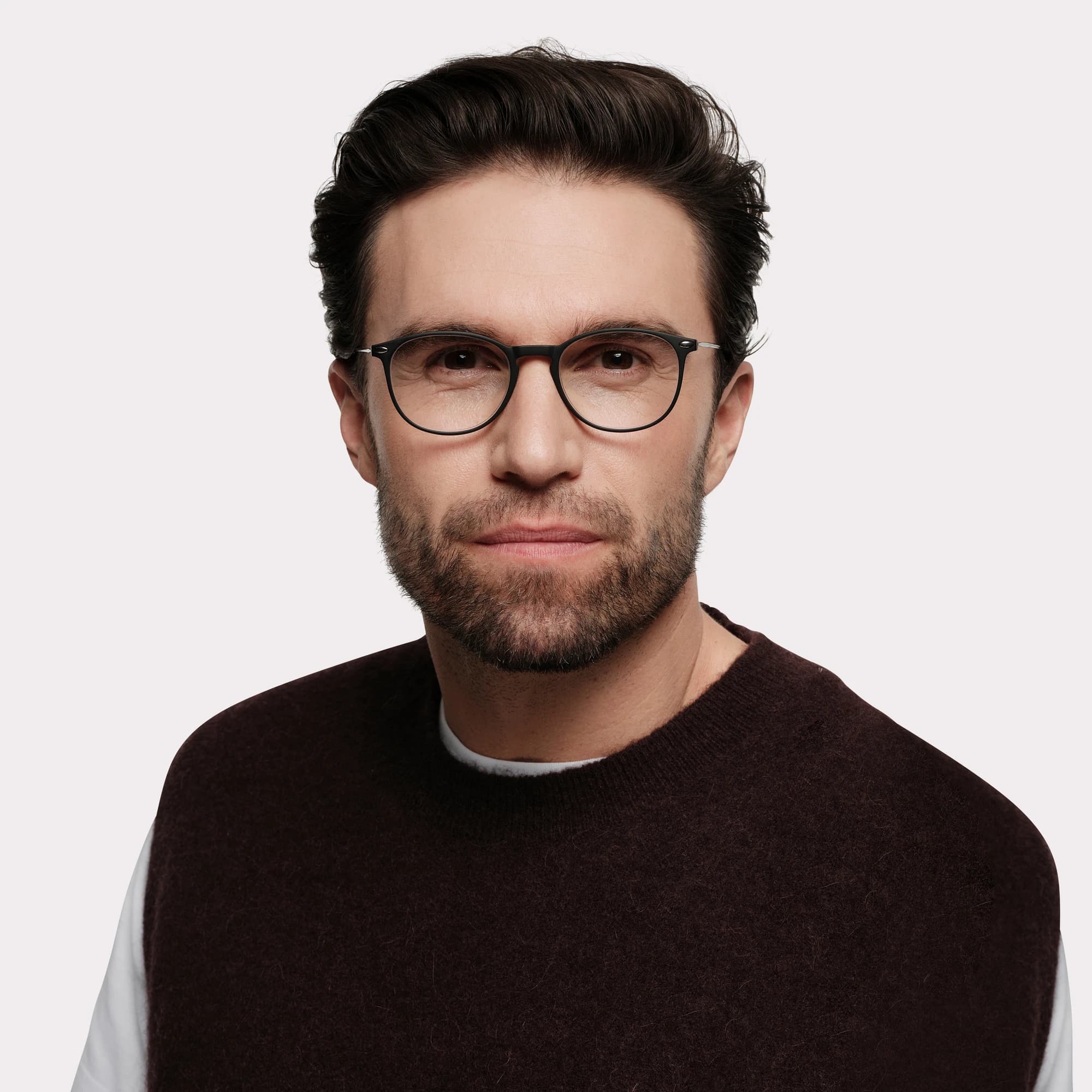 A pair of Alba Black Multi-distance™ reading glasses