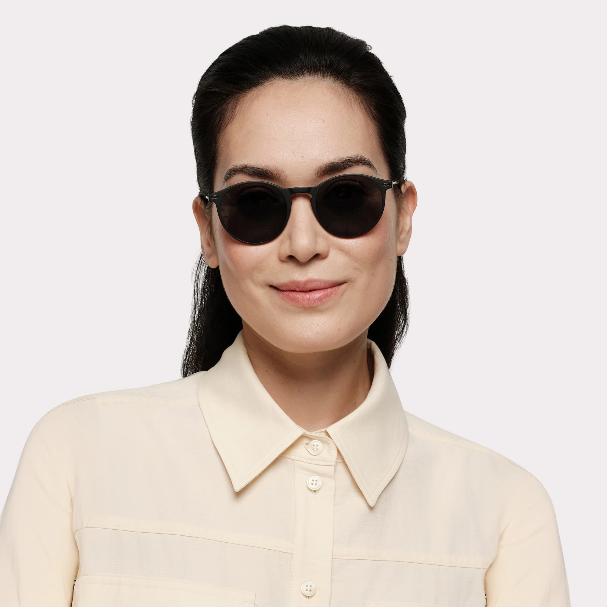 A pair of Cruz Black Sunglasses