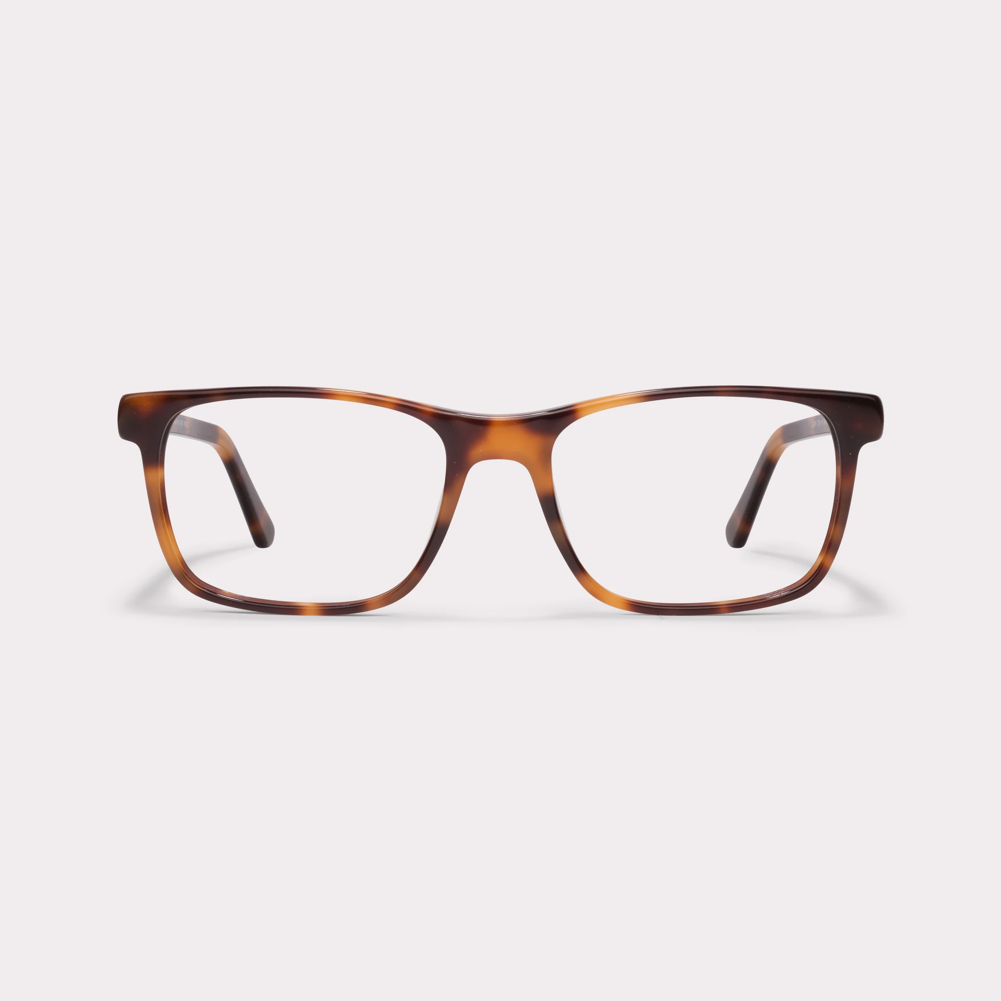 A pair of Justin Tortoise Multi-distance™ blue light blocking reading glasses seen from the front