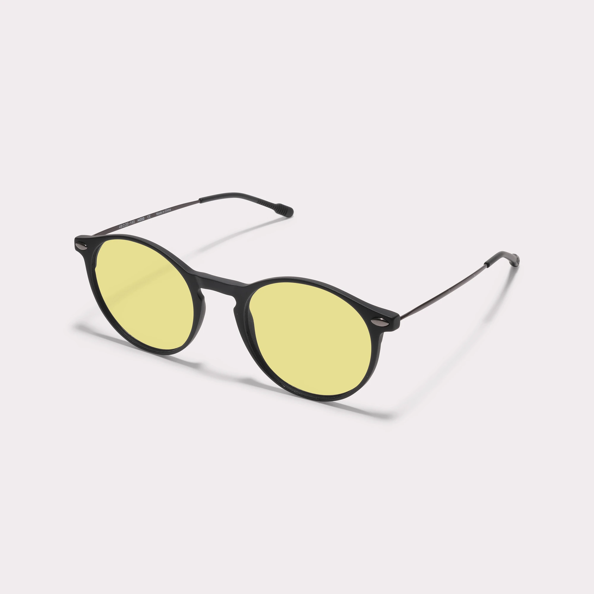 A pair of Cruz Black Driving Glasses seen from the side