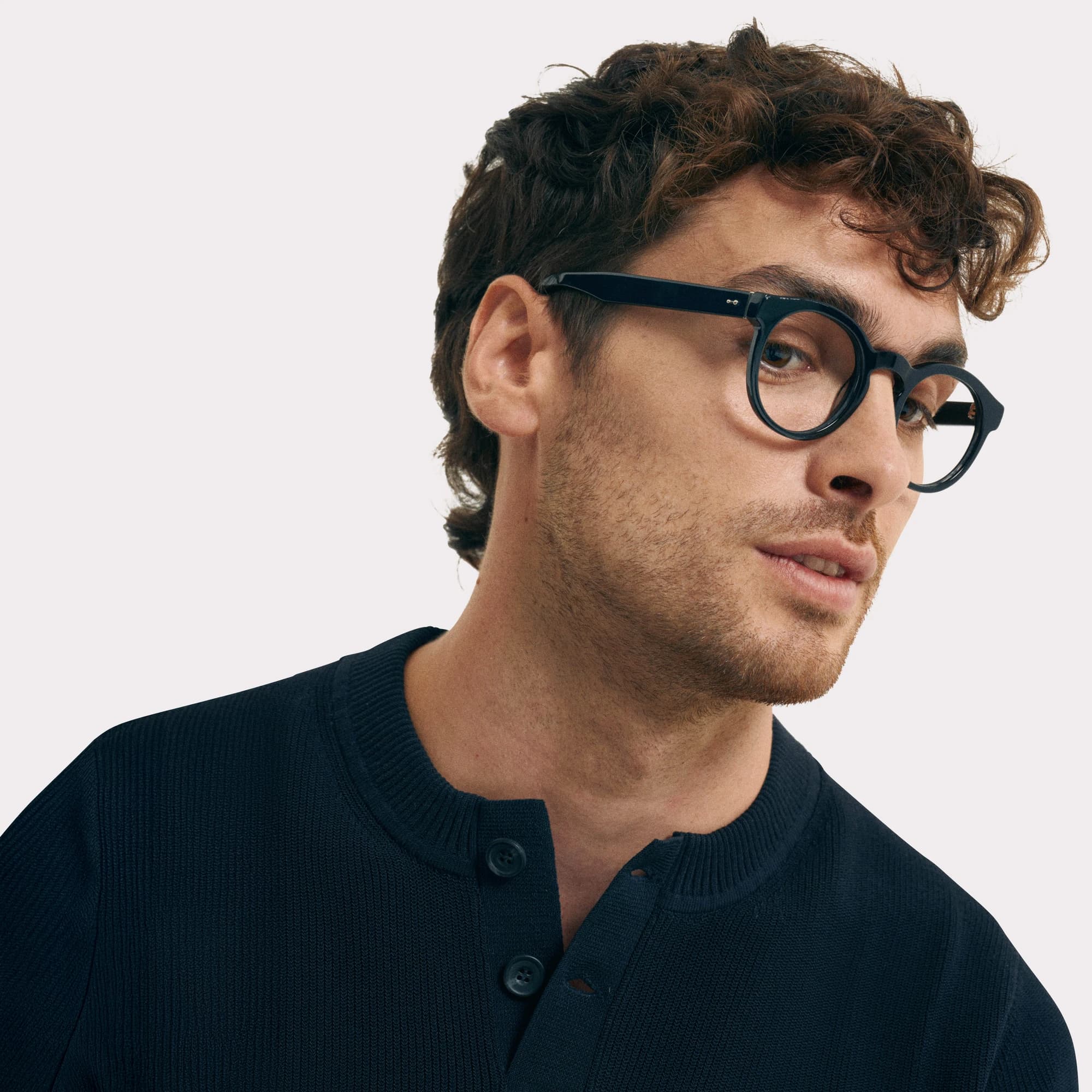 Un par de Robben Negro Gafas de lectura