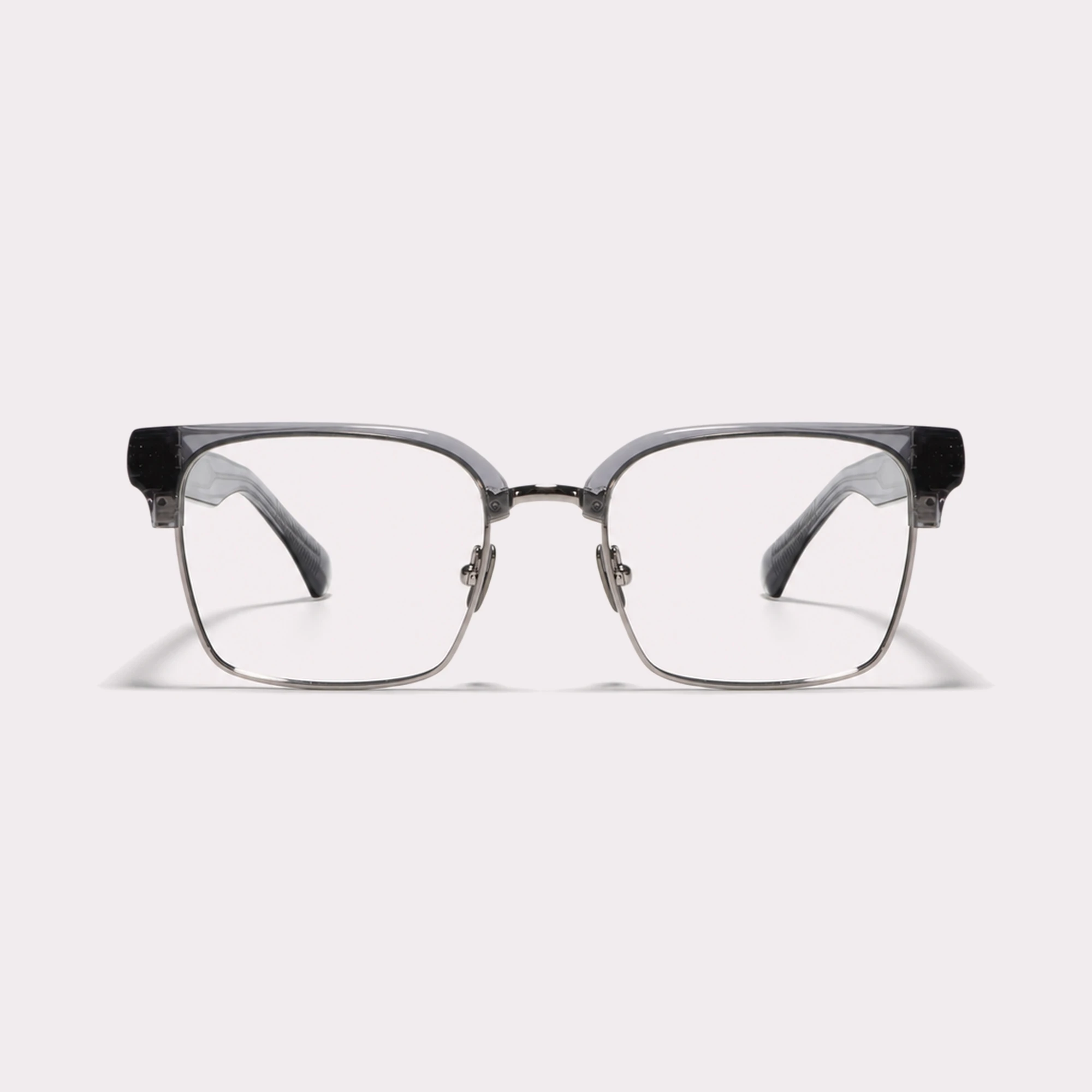 Un par de James Navy crystal Gafas graduadas vista de frente