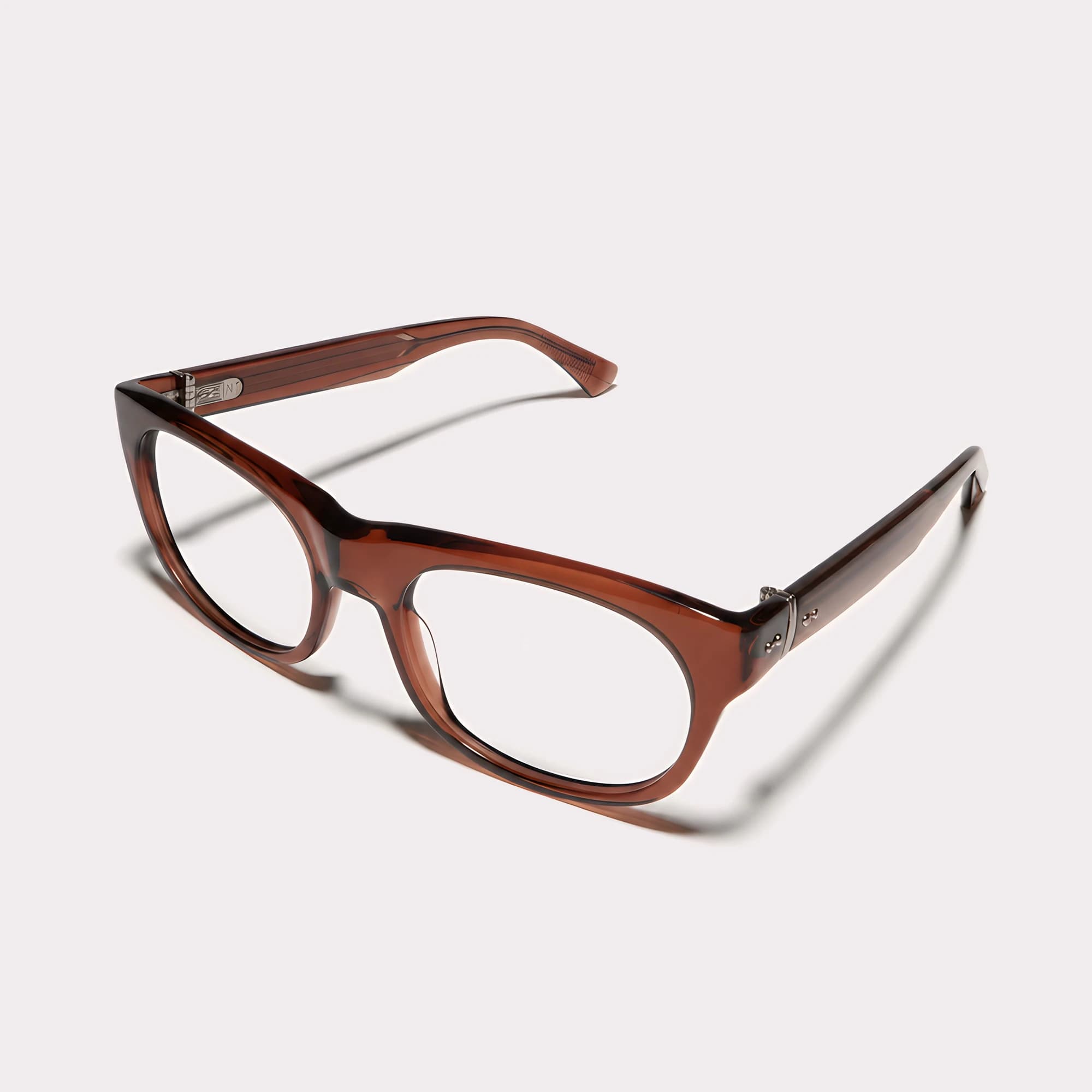 Un par de Eddie Moka Gafas graduadas vista de lado