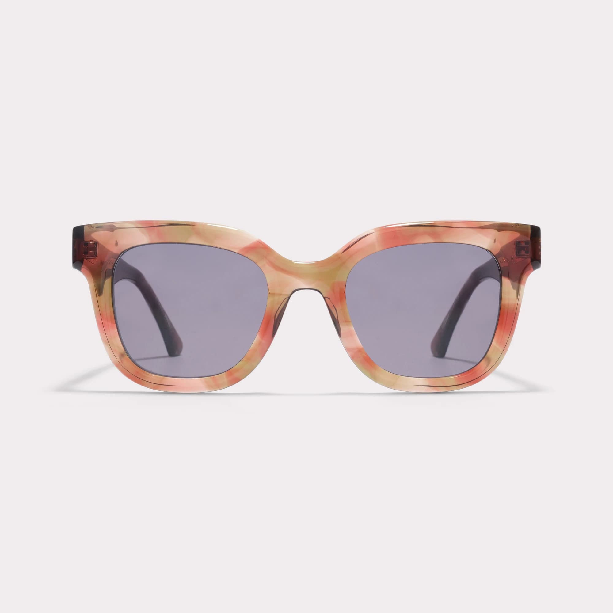 A pair of Gaby Blossom Sunglasses seen from the front