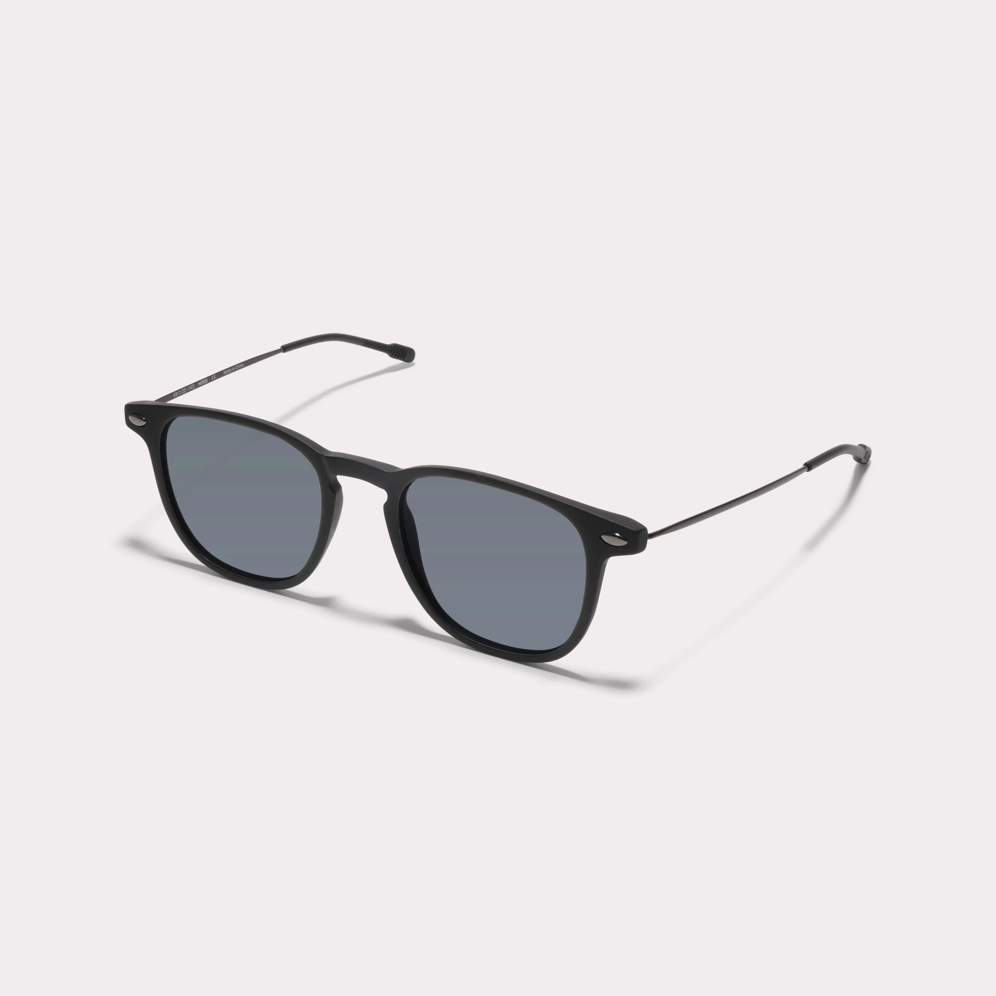 A pair of Doni Black Multi-distance™ reading sunglasses seen from the side