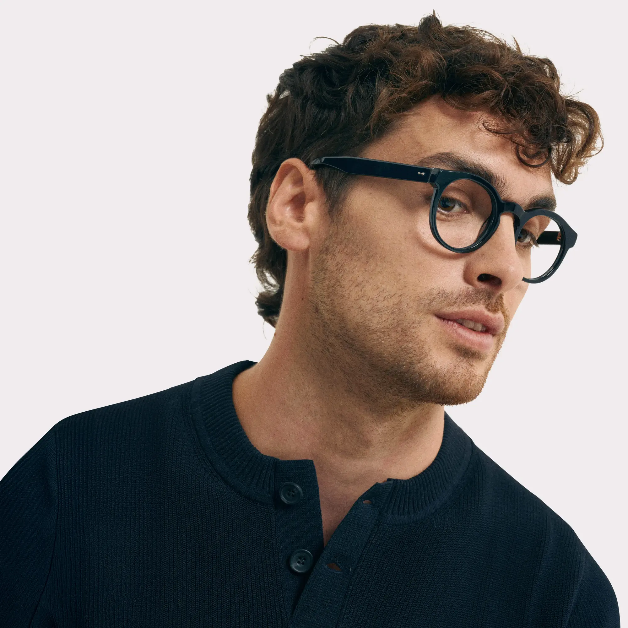 A pair of Robben Black Multi-distance™ blue light blocking reading glasses