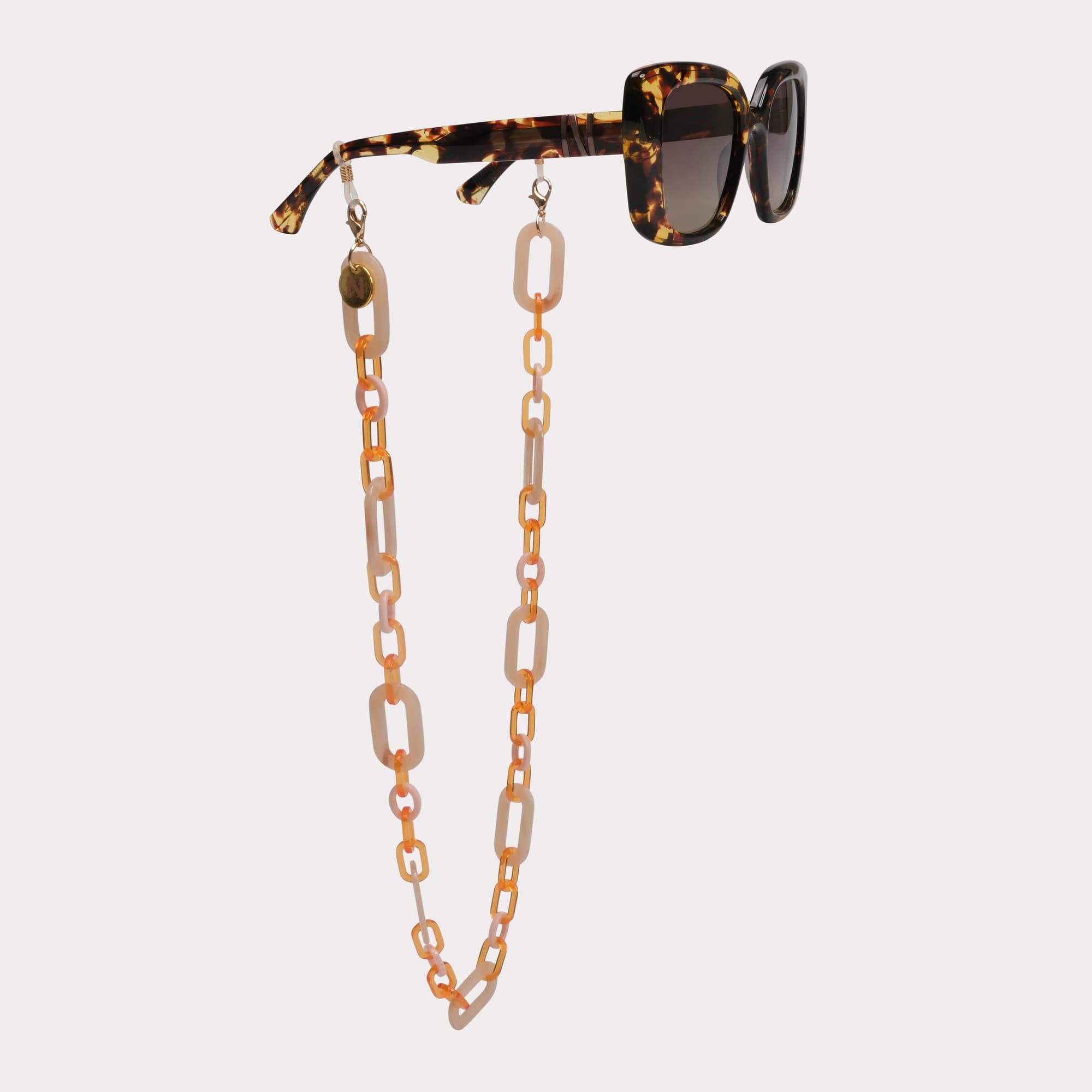 Une paire de Chaîne Flo Corail Accessoires vue de face