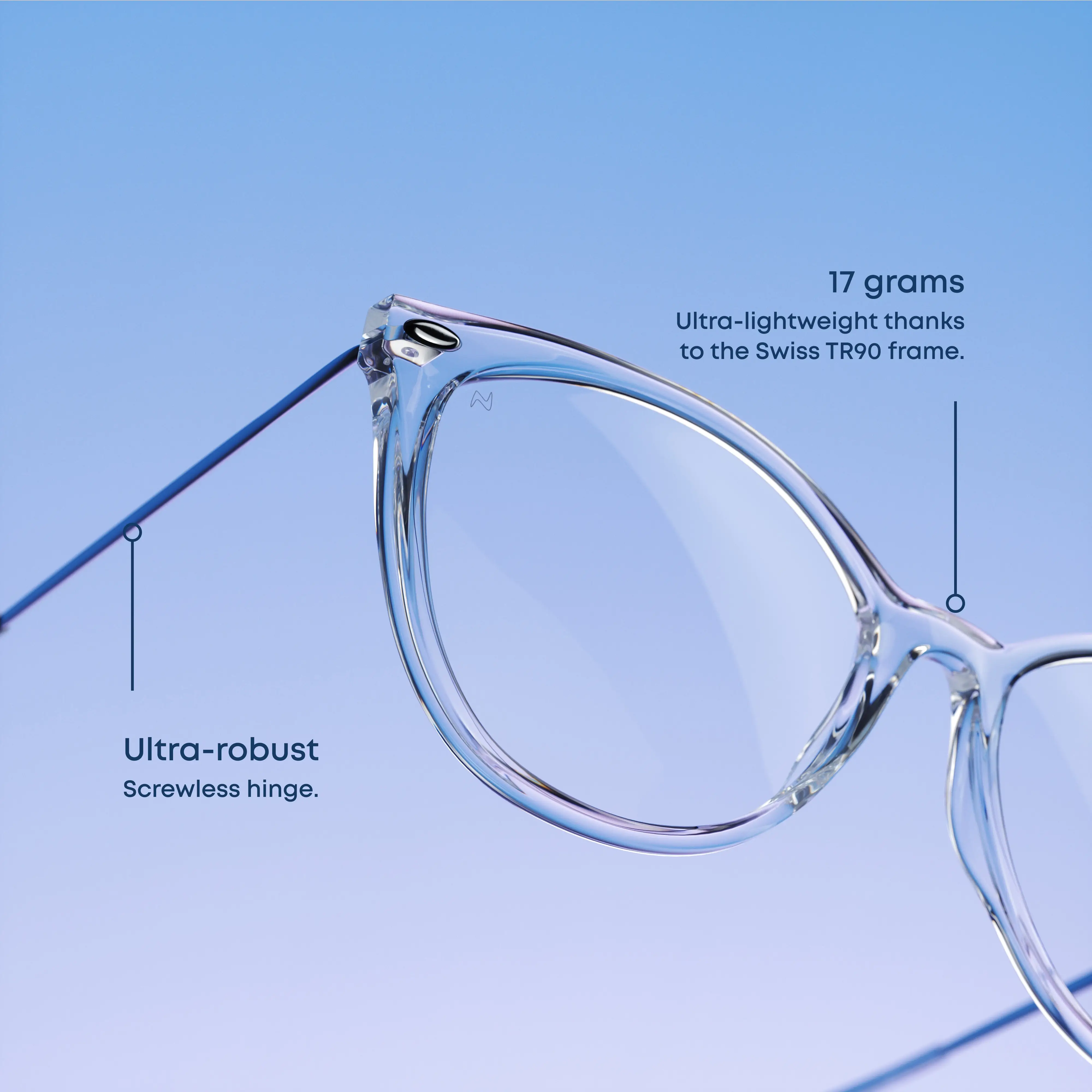 A pair of Cruz Black Reading glasses