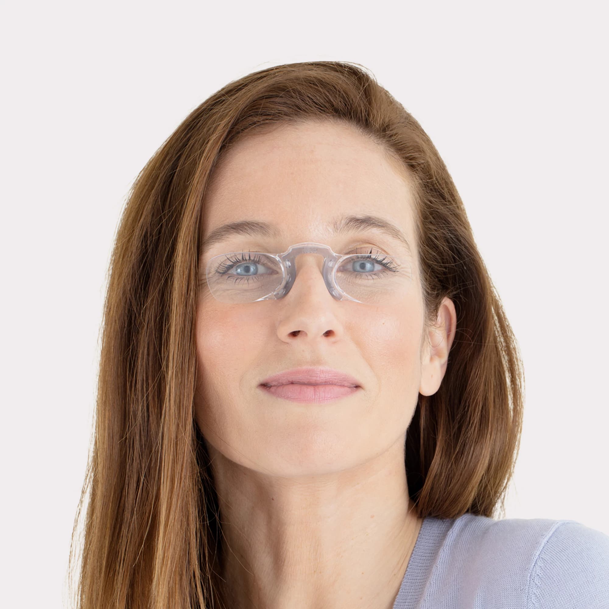 A pair of Rectangular Black Reading glasses