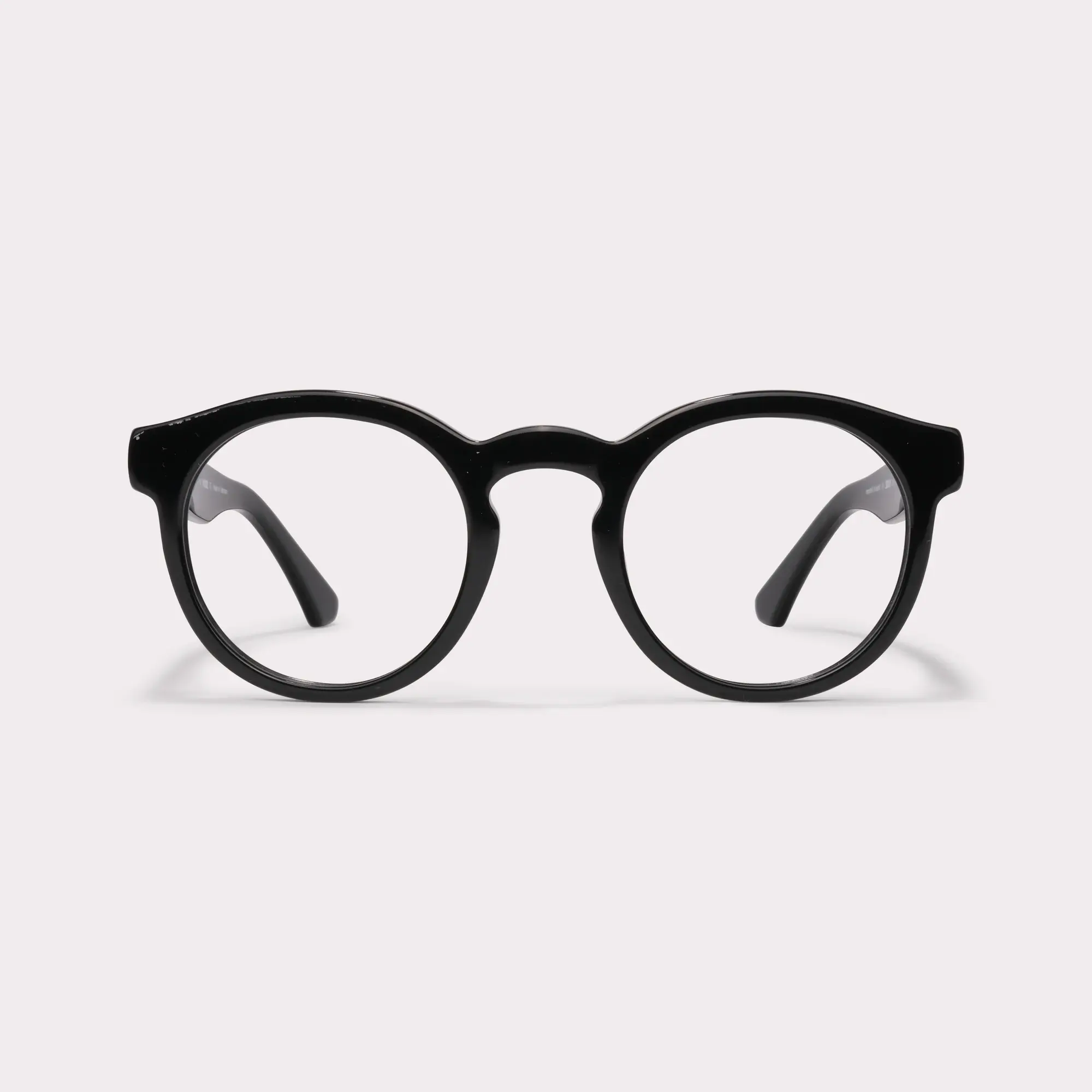 A pair of Robben Black Multi-distance™ blue light blocking reading glasses seen from the front