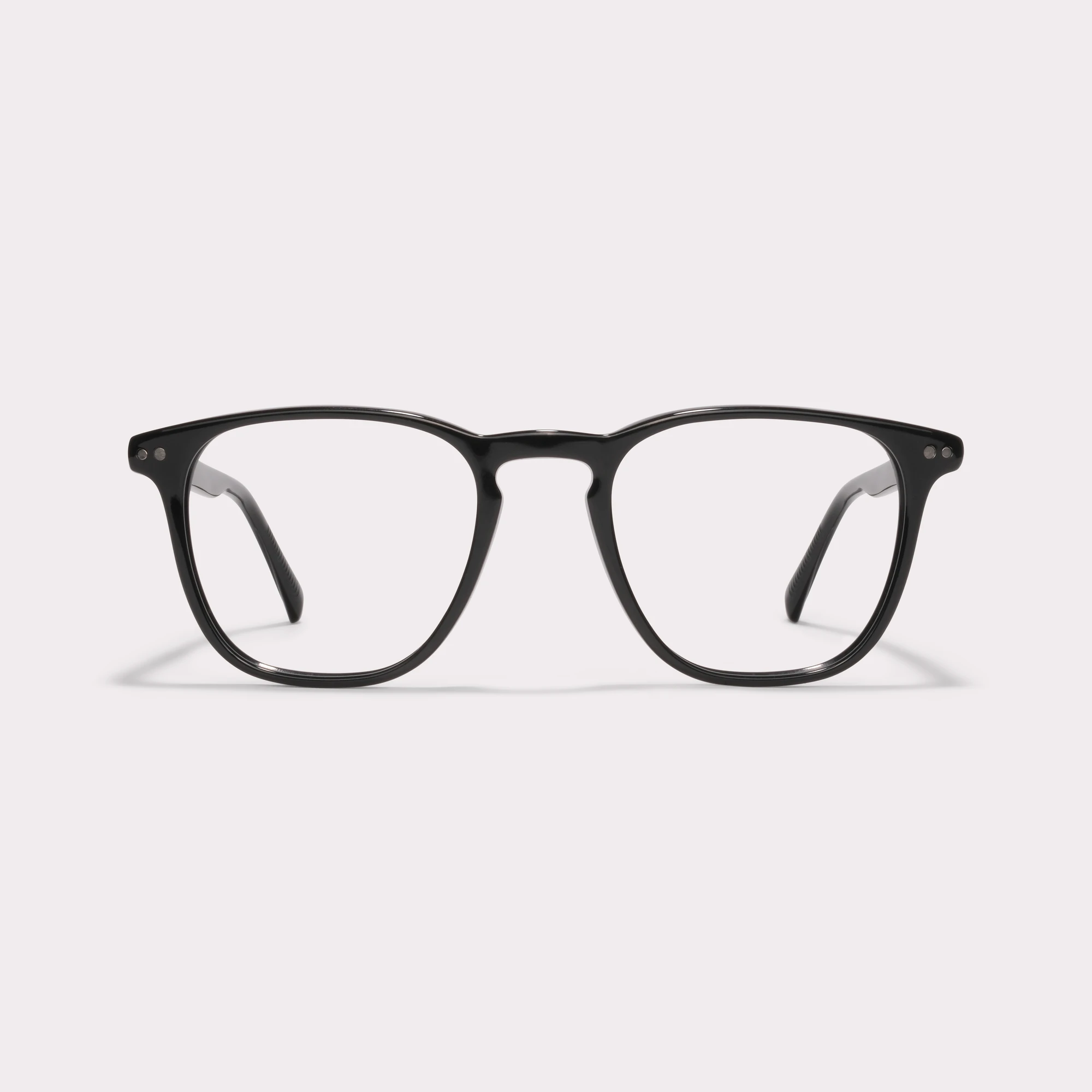 Un par de Oscar Negro Gafas graduadas vista de frente