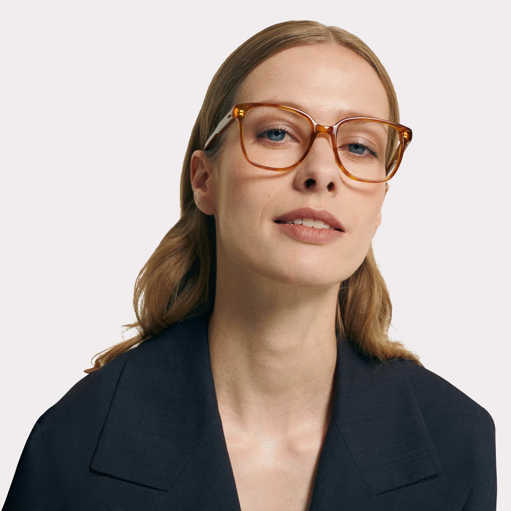 A pair of Clara Light tortoise Multi-distance™ blue light blocking reading glasses