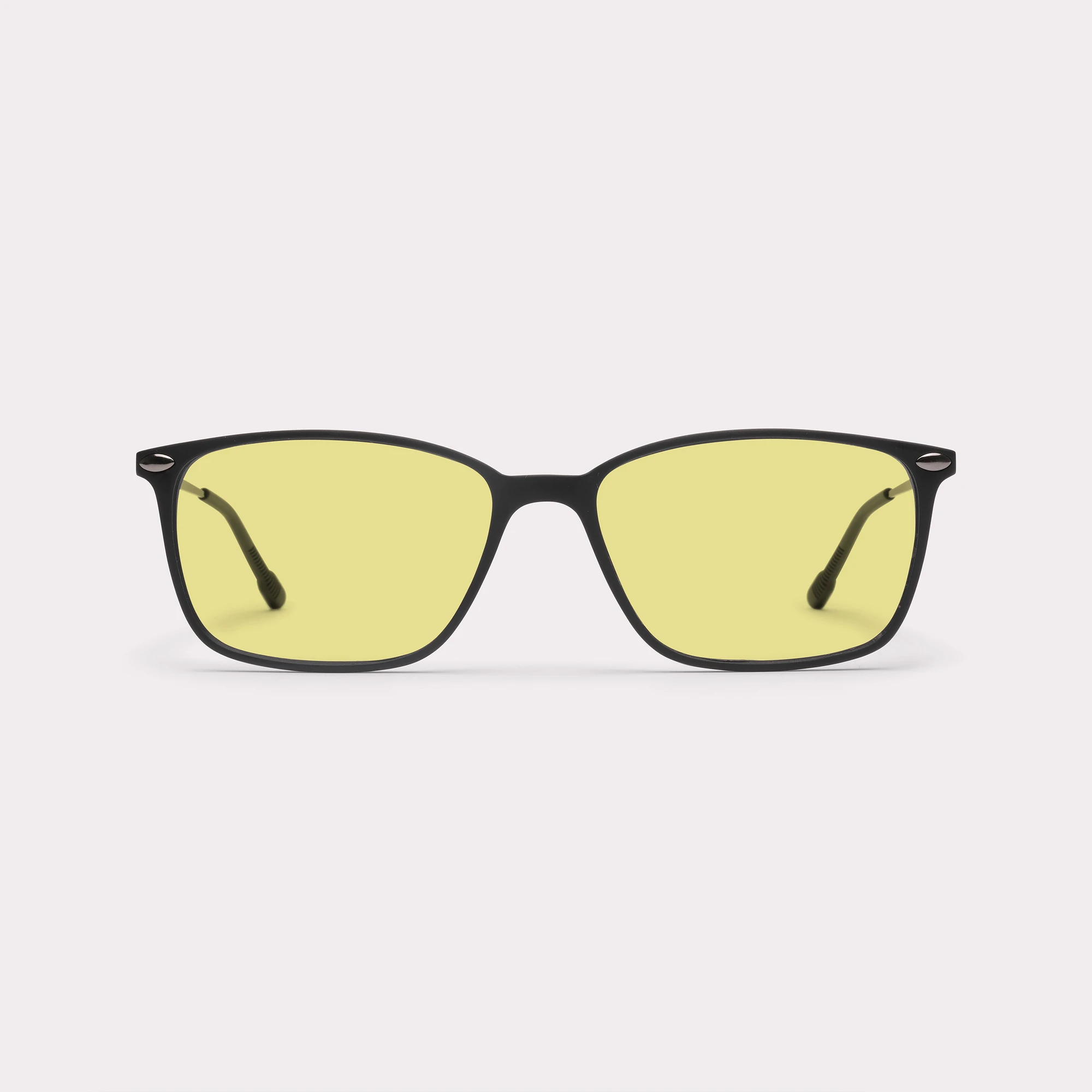 A pair of Bao Black Driving Glasses seen from the front