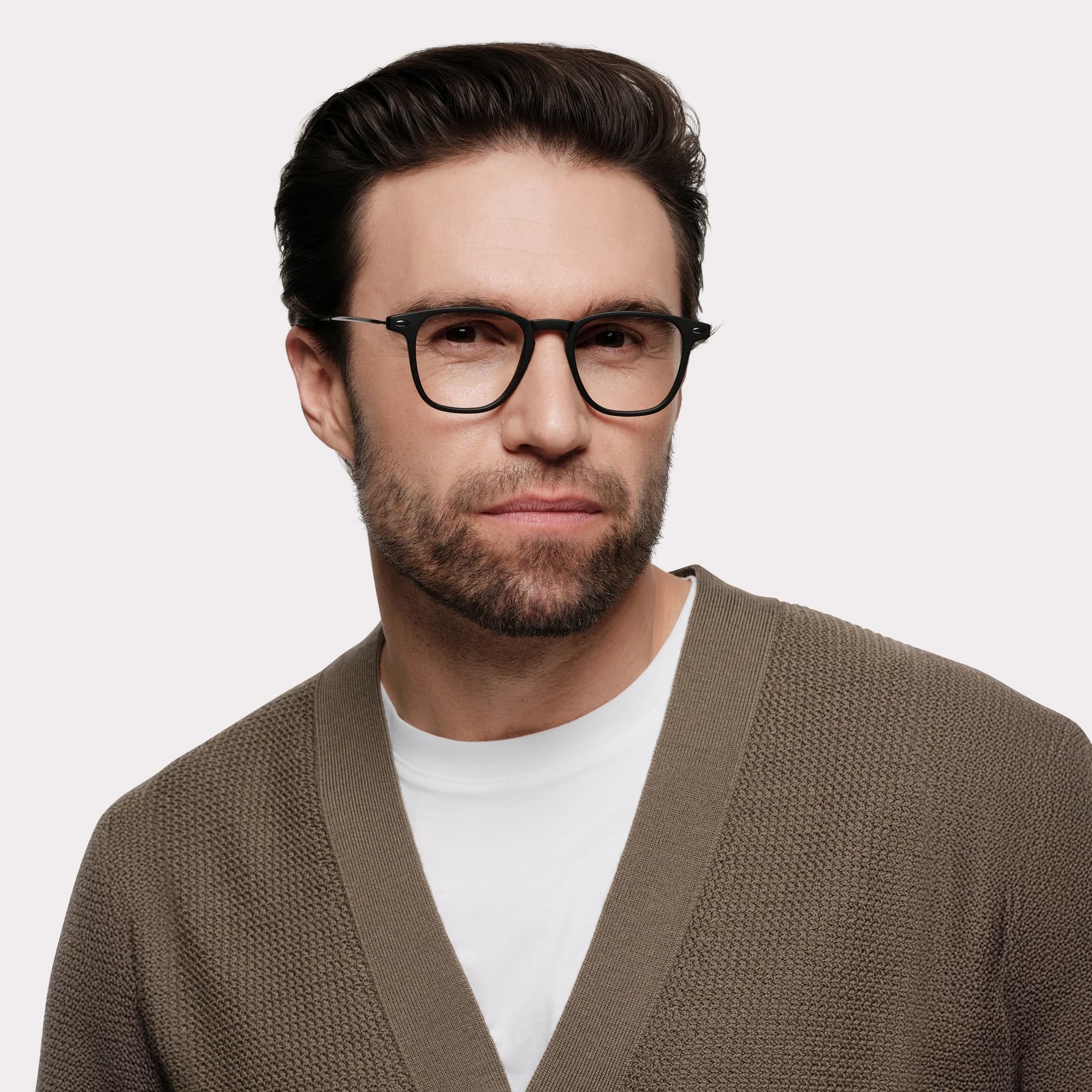 A pair of Doni Black Blue light glasses