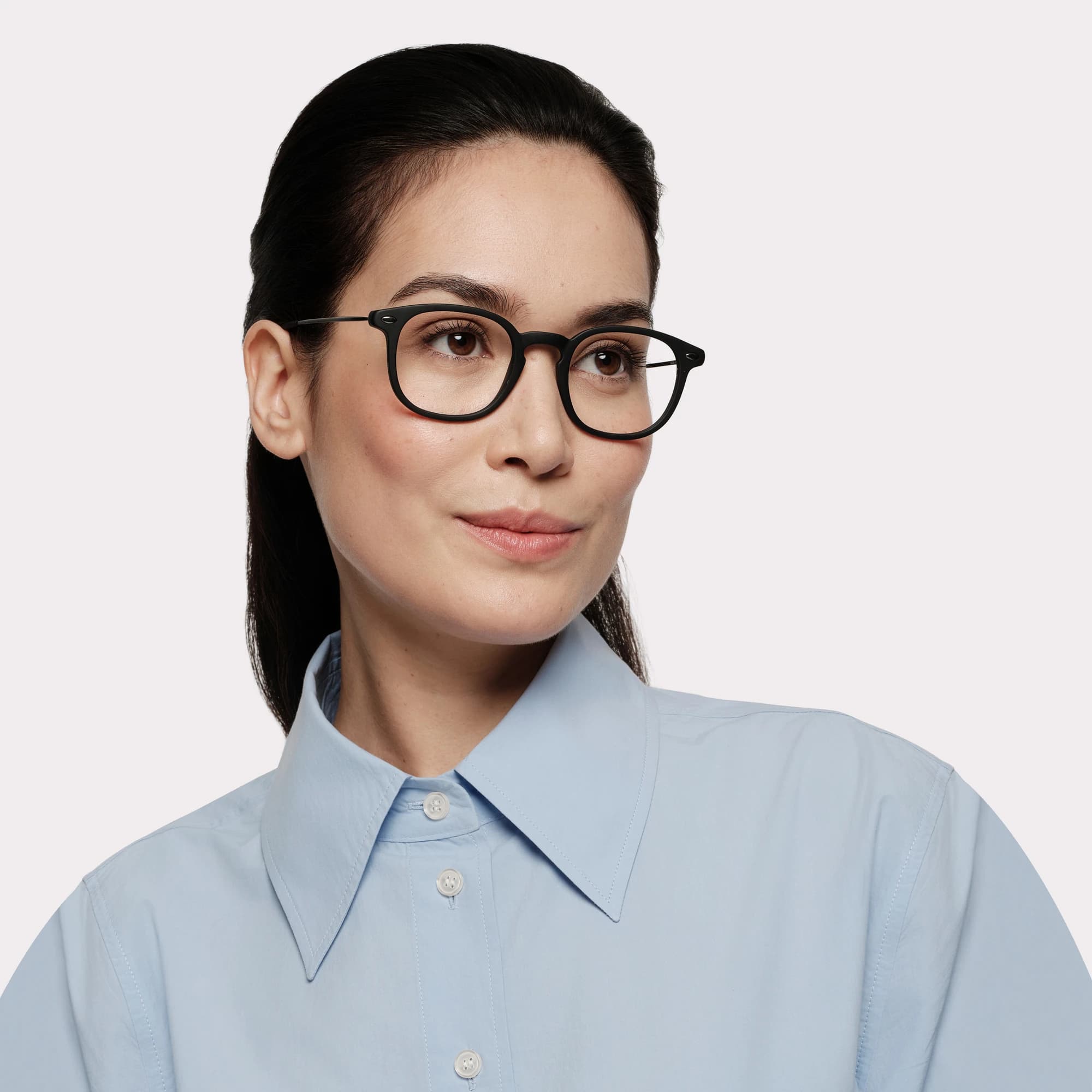 A pair of Alma Black Reading glasses