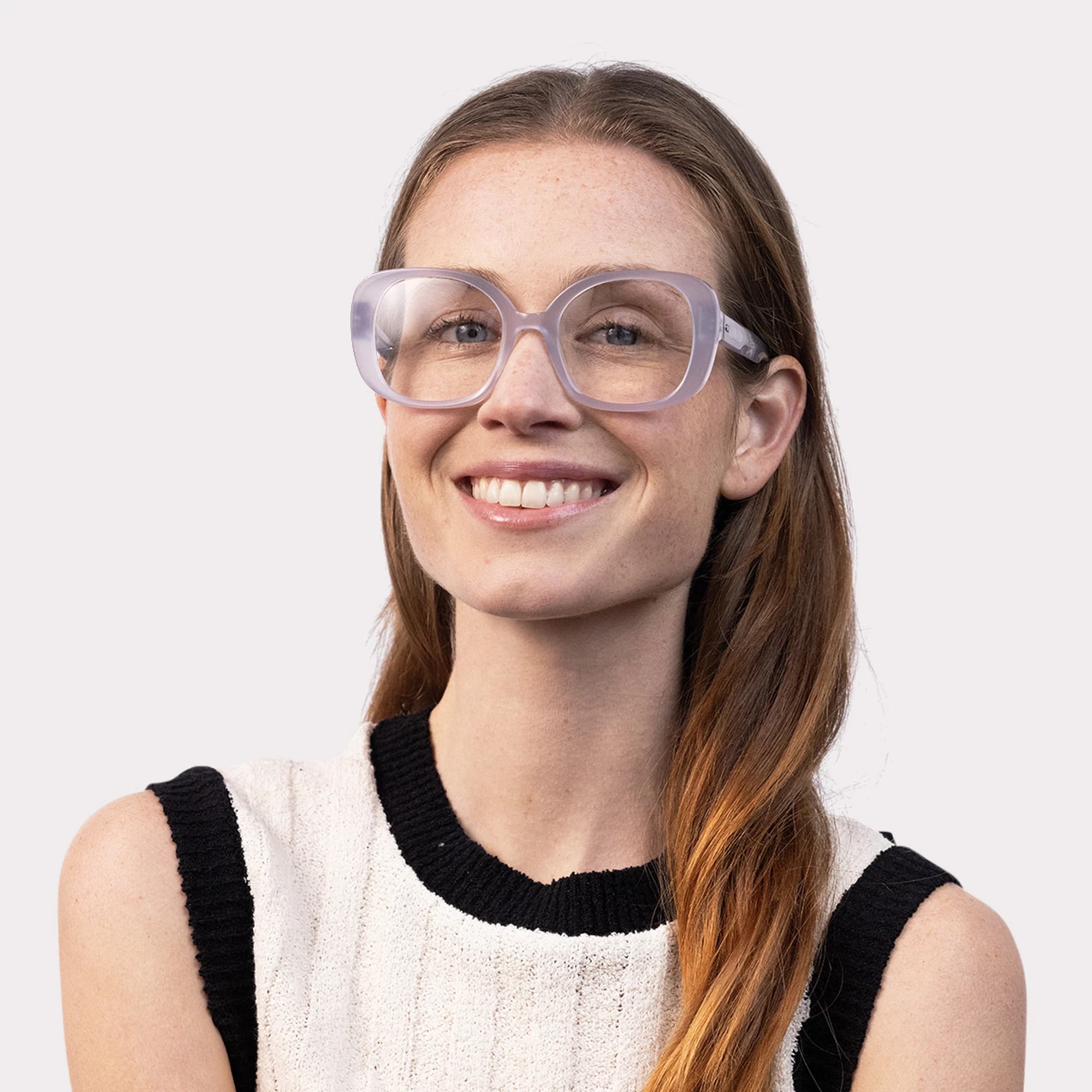 A pair of Joy Blue Reading glasses